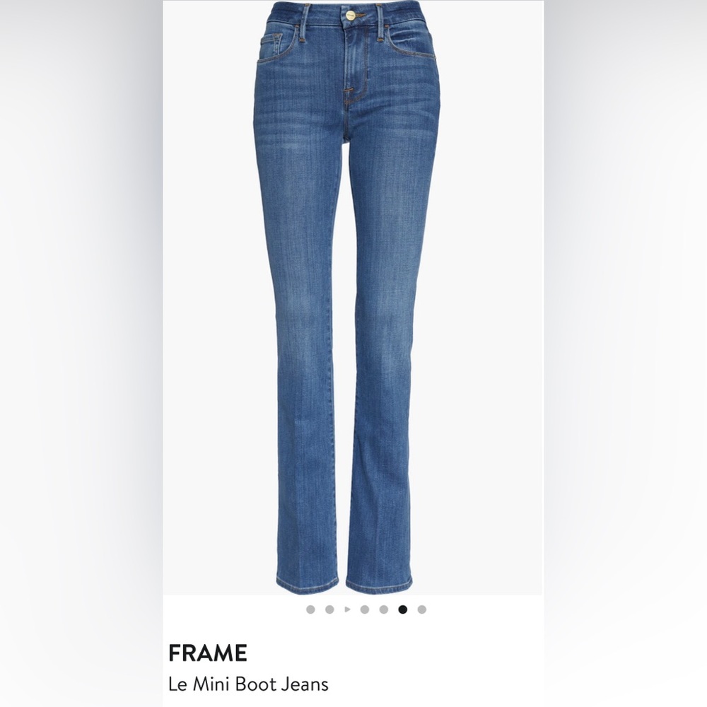 Frame Denim Blue Flare Jeans